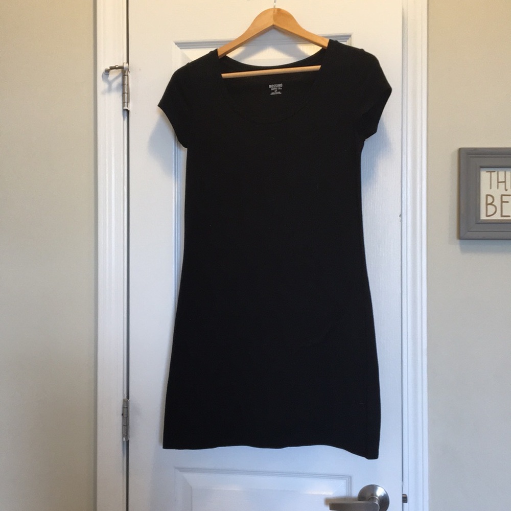 Mossimo women’s T-shirt dress black size small